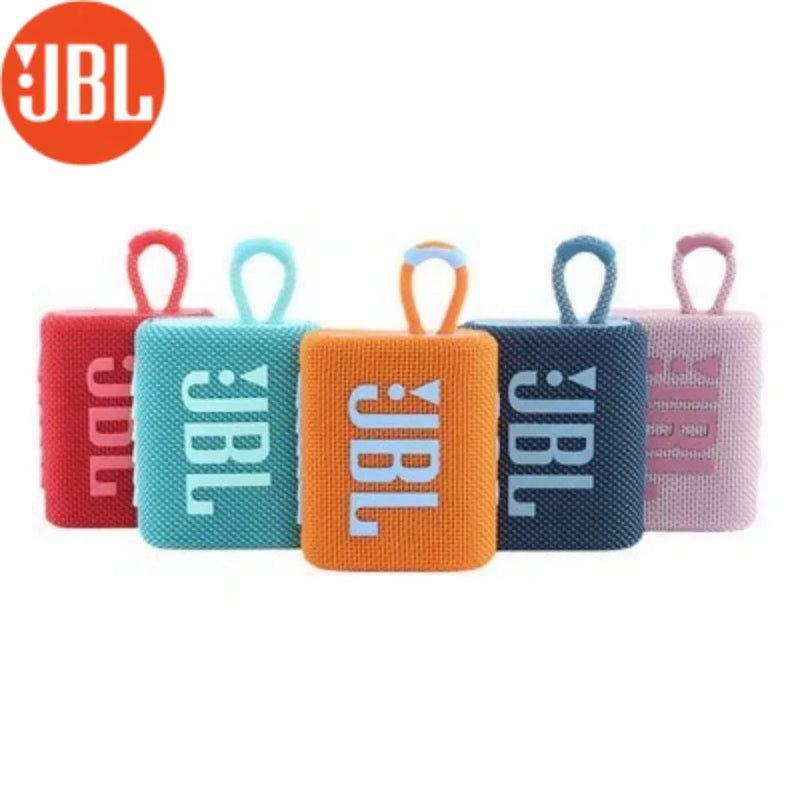 JBL GO3 Mini Wireless Bluetooth Speaker IP67 Water Dust Resistant 7H Battery Life Pure Bass Portable  cable saver 0.3m cable