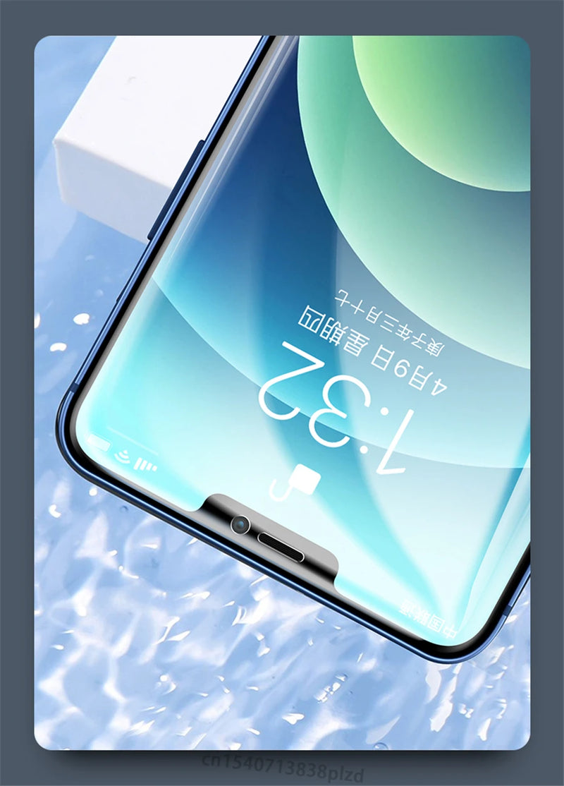 8Pcs Full Cover TPU Hydrogel Film For iPhone 17 16 Pro Max Screen Protector iPhone 14 15 Plus iPhone17 Air 13 12 16E 100000D