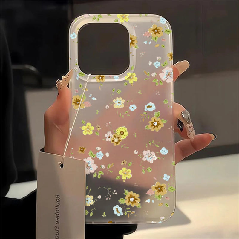 Transparent Matte Cases For iPhone 17 16 15 Case iPhone 16 Pro Max 15 14 12 11 13 Air Fundas Shockproof Cover Soft Phone Bumper