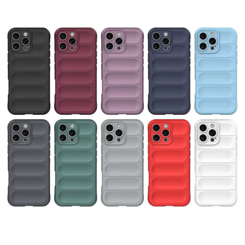 Phone Case for IPhone Air 16E 17 16 15 14 13 12 11 Pro Max XS X 7 8 PLus Back Cover Soft Silicone Anti-fall Protection Cases