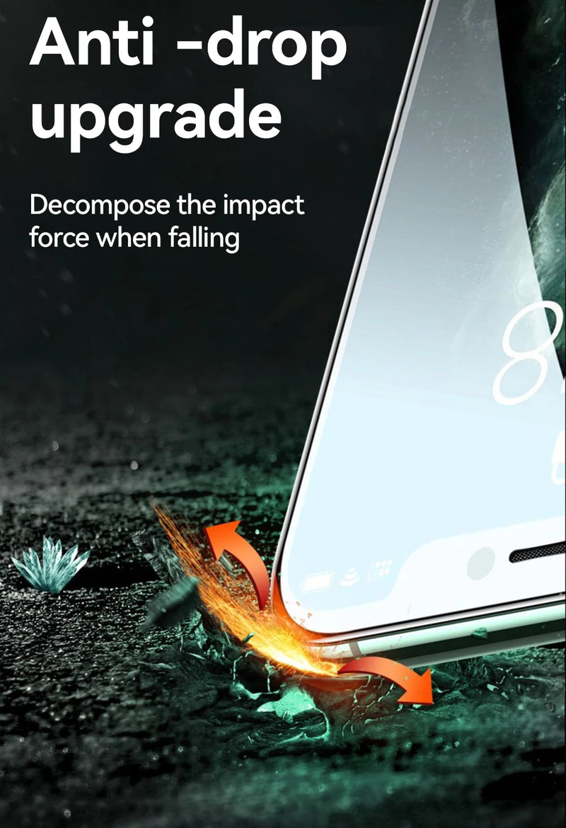 Joyroom 3/2/1PCS HD Glass For iPhone 17 16 15 Pro Max Screen Protector Full Screen Tempered Glass Protection For iPhone 17 16 15
