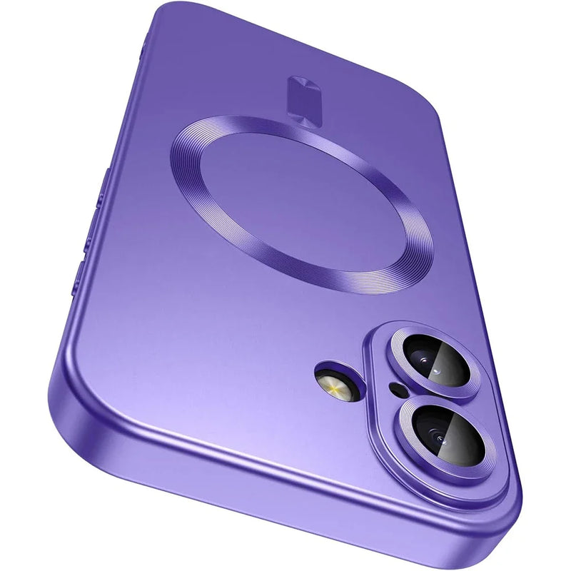 For Magsafe Magnetic Wireless Charge Phone Cases For iPhone 17 Air 16 15 14 13 12 11 Pro Max Case Camera Back Cover Accessories