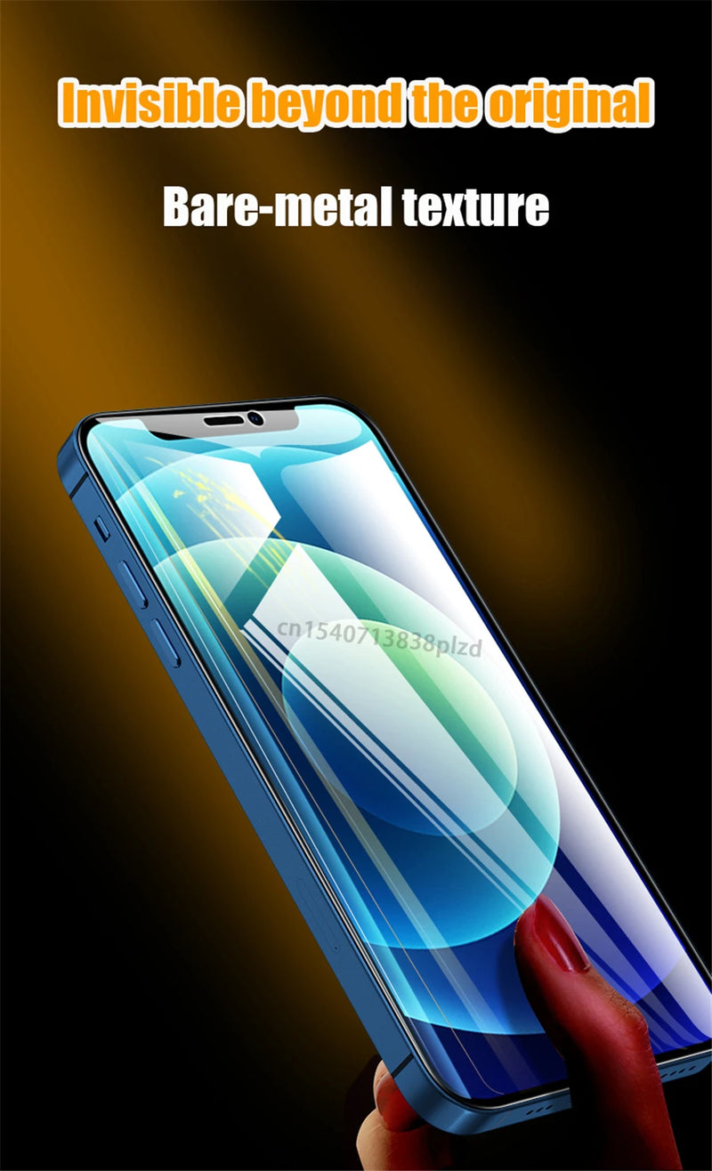 8Pcs Full Cover TPU Hydrogel Film For iPhone 17 16 Pro Max Screen Protector iPhone 14 15 Plus iPhone17 Air 13 12 16E 100000D