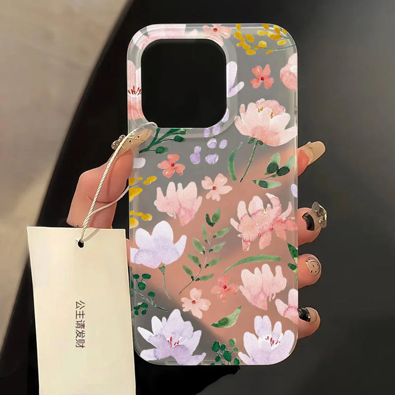 Transparent Matte Cases For iPhone 17 16 15 Case iPhone 16 Pro Max 15 14 12 11 13 Air Fundas Shockproof Cover Soft Phone Bumper