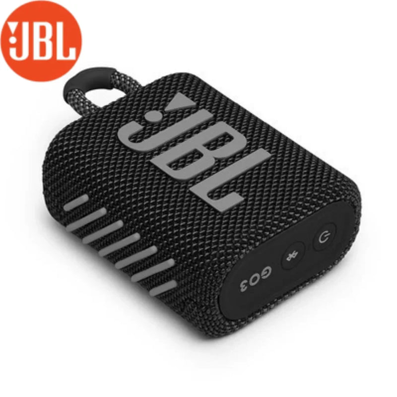 JBL GO3 Mini Wireless Bluetooth Speaker IP67 Water Dust Resistant 7H Battery Life Pure Bass Portable  cable saver 0.3m cable
