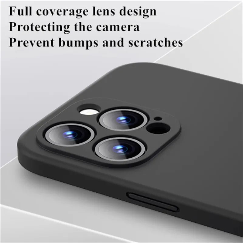 For iPhone 17 Air Case For  iPhone 17 Pro Max Cover New Original Silicone Protective Bumper iPhone17 Pro Max Cover Cases