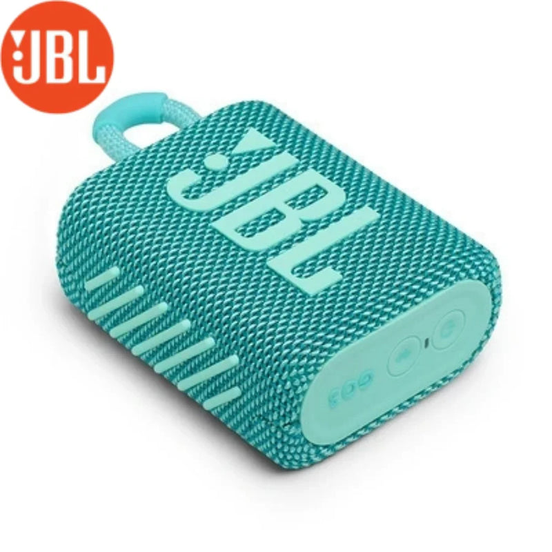 JBL GO3 Mini Wireless Bluetooth Speaker IP67 Water Dust Resistant 7H Battery Life Pure Bass Portable  cable saver 0.3m cable