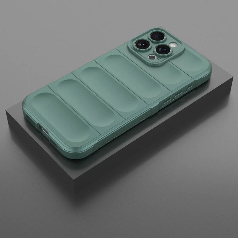 Phone Case for IPhone Air 16E 17 16 15 14 13 12 11 Pro Max XS X 7 8 PLus Back Cover Soft Silicone Anti-fall Protection Cases