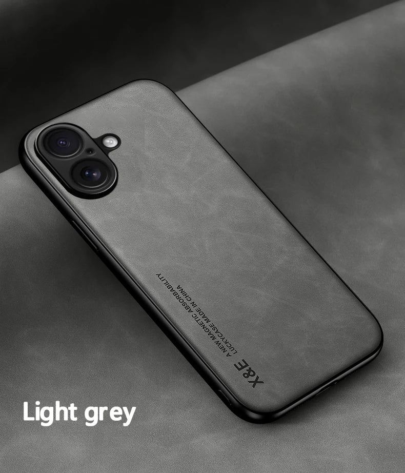 Shockproof Case for iPhone 17 Pro Max 17 Air Protective Cover Magnetic Car Holder Phone Coque Fundas For iPhone 16 Pro 16E